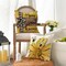 Home Sweet Home Bee Sunflower Throw Pillow Covers, 18 x 18 Inch Love Lives Here Sprin Stripes Cushion Case for Sofa Couch Set of 4